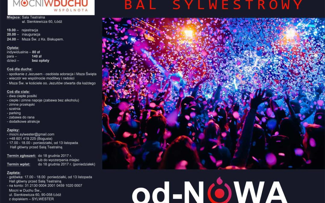 Bal Sylwestrowy 2017 – odNowa