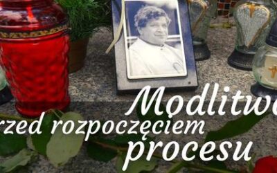Modlitwa i świadectwa osób przy grobie śp. o. J. Kozłowskiego SJ w 18. rocznicę śmierci, 29.05.2021